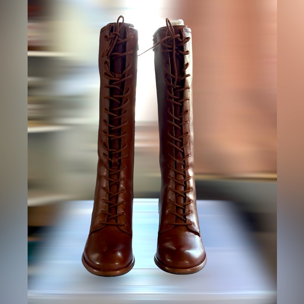 Patricia Nash, brown calf boots
